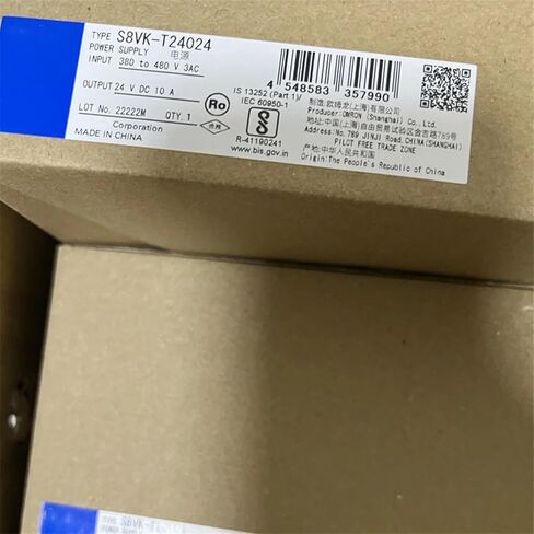 S8VK- T24024 Rail Type Switching Power Supply DC24V 10A Output in Kuwait