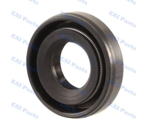 EAI Oil Seal 10mm x 26mm x 7mm TC Double Lip w/Spring. Metal Case w/Nitrile Rubber Coating in Kuwait