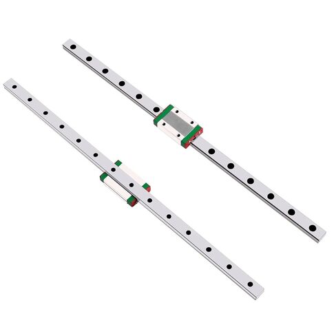 2 Pc MGN7 MGN9 MGN12 MGN15 550mm - 650mm Miniature Linear Rail Slide +2 Pcs Guide Block(MGN9H,650mm) in Saudi Arabia