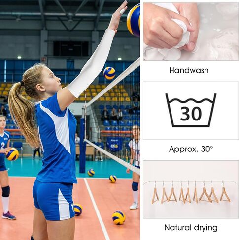2 Pairs Kids Arm Sleeves, Sun Protection Cooling Ice Sleeve for Youth Boys Girls Toddler, Elastic Compression Arm Sleeves for Basketball Football Baseball Volleyball Gardening in Kuwait