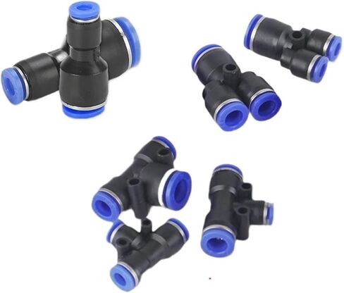 2 قطعة PG PEG PW6-4/8-4/8-6/10-6/10-8/12-10 تركيب هوائي تقليل المحملة القصبة الهوائية مستقيم من خلال تقليل المفصل PEG6-4 PG6-4(16-12,PW) in Kuwait