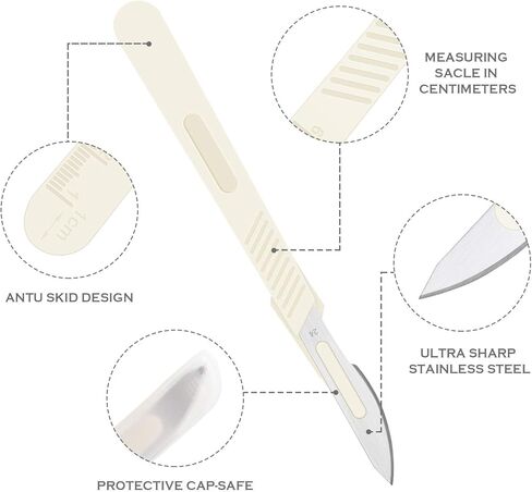 Mudder Bread Lame Sourdough Scoring Tool Magnetic Dough Scoring Tool with 10 Pcs Replaceable Blades Wooden Handle Lame Slashing and 2 Pcs Knife with Protective Cover for Baking in Kuwait