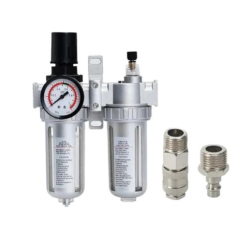 1/5/20 Pcs SFC400 1/2 SFC300 3/8 SFC200 1/4 Air Filter Pneumatic Parts Regulator Oil-Water Separator Steam Trap Compressor regulating Valve(SFC-400,20 Sets) in Saudi Arabia