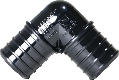 XFITTING Pex B Barb Crim 1 بوصة Pex B الكوع، خليط معدني، 50 قطعة in Kuwait