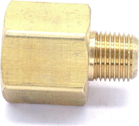 1/8 "NPT ذكر x 1/8" NPT أنثى تركيب الأنابيب النحاسية موصل لقياس الضغط الهواء الغاز الوقود المياه وصلات المواسير in Kuwait
