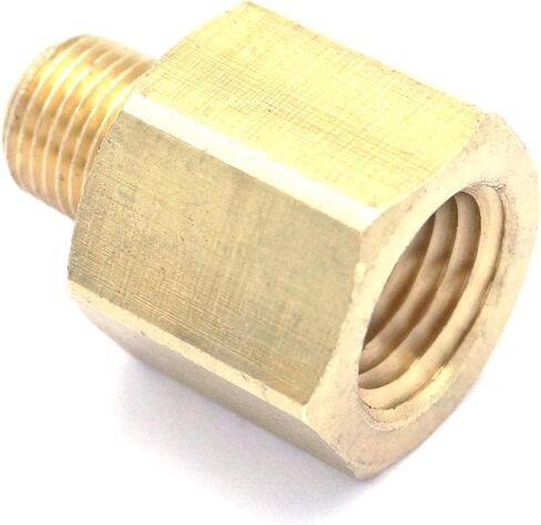 1/8 "NPT ذكر x 1/8" NPT أنثى تركيب الأنابيب النحاسية موصل لقياس الضغط الهواء الغاز الوقود المياه وصلات المواسير in Kuwait