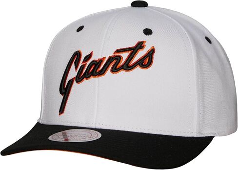 قبعة Mitchell & Ness San196 Francisco Giants Evergreen Snapback قابلة للتعديل - بيضاء in Kuwait