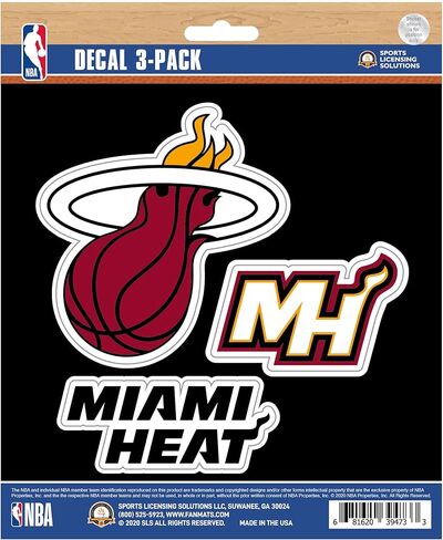 FANMATS NBA Unisex-Adult NBA Decal 3-pk in Kuwait