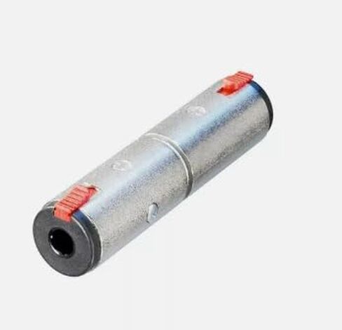 (2) Two Genuine NEUTRIK NA3JJ - 1/4" TRS Female Locking Jack Coupler Adapter in Kuwait