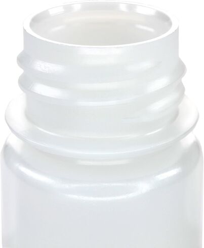 EISCO - زجاجات كاشف HDPE واسعة الفم سعة 30 مل مع أغطية من البولي بروبيلين، غير معقمة، عبوة من 12 قطعة، حاويات مختبرية شفافة مانعة للتسرب، نطاق درجة حرارة -100 إلى 120 درجة مئوية in Kuwait