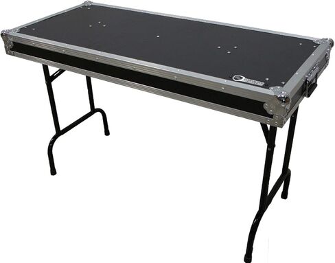 Harmony Audio HCTABLE48 Portable 48" Wide DJ Workstation Table 30" Height Fast Setup in Kuwait