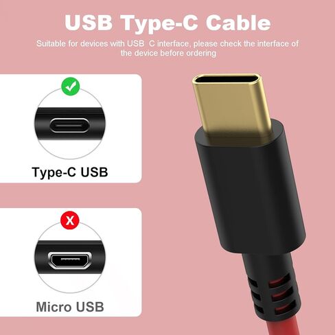 كابل ميكروفون USB C إلى USB C كابل تصحيح الصوت سلك ميكروفون متوافق مع DJI Mic Mini/Mic 2 / Rode VideoMic GO II، Wireless Go 2، Hollyland Lark M2 M1 150 Max Duo إلى iPhone 16/15، أجهزة USB-C in Kuwait
