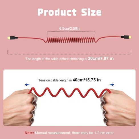 كابل ميكروفون USB C إلى USB C كابل تصحيح الصوت سلك ميكروفون متوافق مع DJI Mic Mini/Mic 2 / Rode VideoMic GO II، Wireless Go 2، Hollyland Lark M2 M1 150 Max Duo إلى iPhone 16/15، أجهزة USB-C in Kuwait