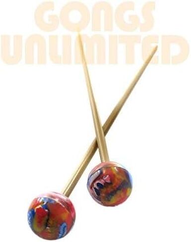 Unlimited Rocky Mountain Superball Mallets - Includes 2 Mallets/Rubber Heads/Unique Gong Tones in Saudi Arabia