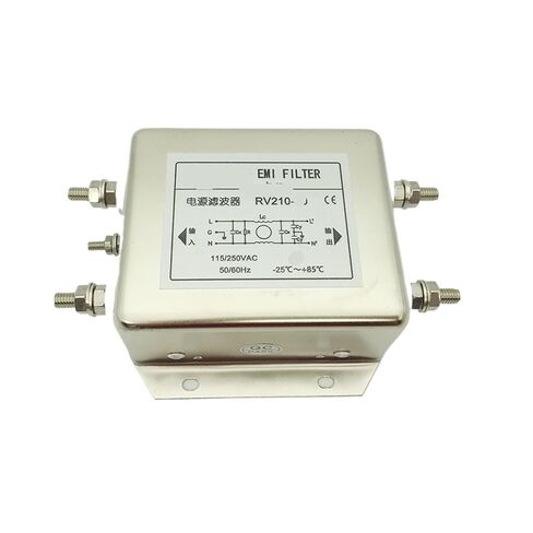 RV210-50A-60A 220V AC مرشح طاقة أحادي الطور أحادي الطور 110V 250VAC(60A RV210-60) in Kuwait