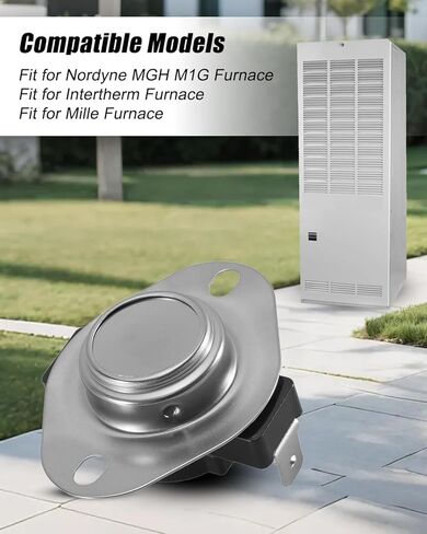مفتاح مروحة مناسب لفرن غاز Nordyne MGH M1G Intertherm Mille، مفتاح هزاز ذو قطب واحد يحل محل 626337 F115-30F 626337B in Kuwait