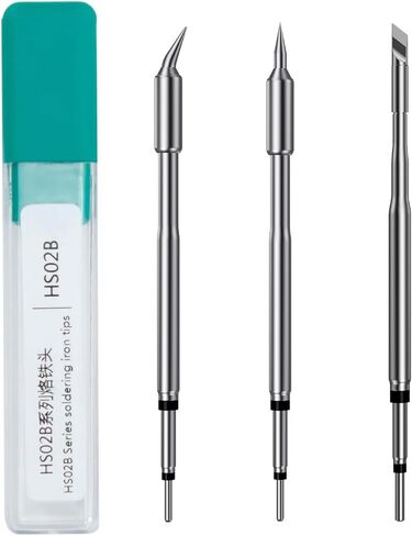 FNIRSI F210 Soldering Iron Tips for HS02B DWS200, F210-K, I, IS Replacement Tips, Constant Temperature Solder Iron Head in Kuwait