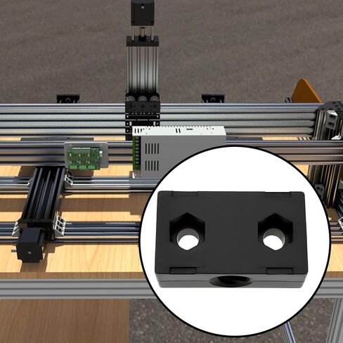 eMagTech 2Pcs 8mm Metric Lead Screw Nut Block Compatible with OpenBuilds 3D Printer Workstations in Kuwait