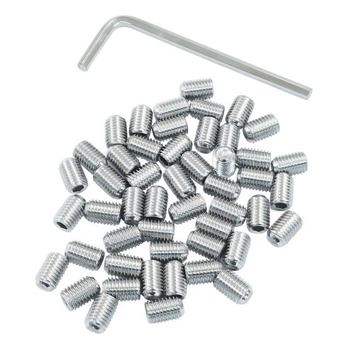 25Pcs Allen Head Screws, 3/8-16 x 1 inch Hex Drive Cup Point Screws for Home Repair, Install Door Lock, Repair Furniture, Electronic Product, DIY, Fixtures (with 3/8" Allen Wrench) in Kuwait