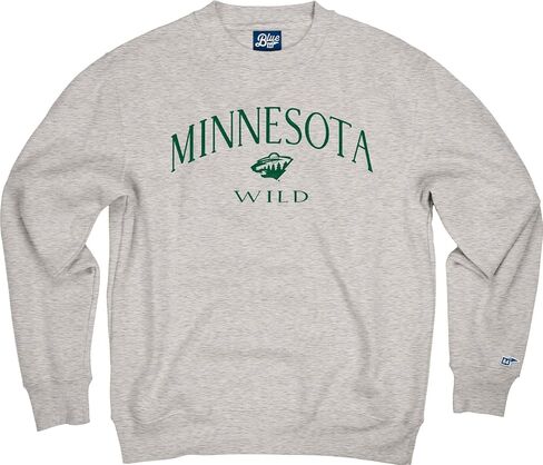 Blue 84 NHL Officially Licensed Crewneck Sweatshirt Embroidery Groundbreaking in Kuwait