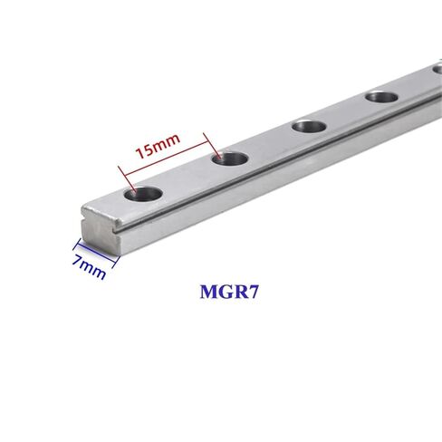 Linear Rail Guide MGN7 MGN Miniature Length 100mm-1000mm 1Pcs(Only Rail 750MM) in Saudi Arabia