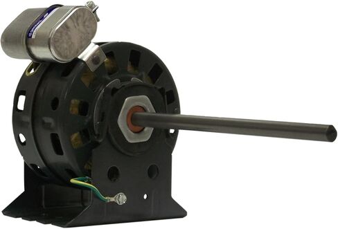 محرك بديل Fasco D1045 مقاس 5 بوصات بمكثف سبليت دائم IEC OEM مع محمل كم، 1/30 حصان، 1100 دورة في الدقيقة، 115-127 فولت، 60 هرتز، 0.53 أمبير in Kuwait
