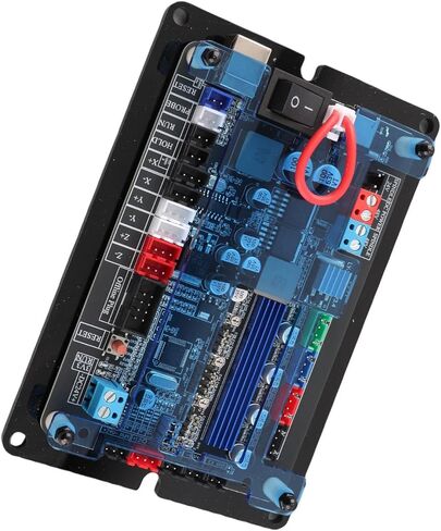 لوحة تحكم GRBL 32 بت مع محرك محاور Y، DC12-48V، سبائك الألومنيوم، تحكم في محرك متدرج 3 محاور، دعم دون اتصال لآلات نقش الأعمال الخشبية in Kuwait