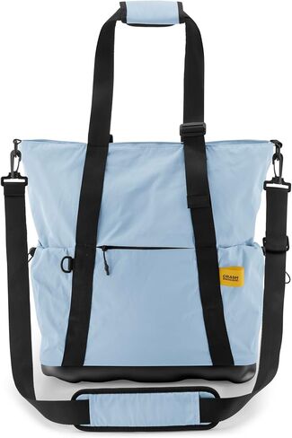 CRASH BAGGAGE Hard Tote Bag – Work & Travel with Laptop Compartment, Interior Pockets, Luggage Strap, Adjustable Handles in Saudi Arabia