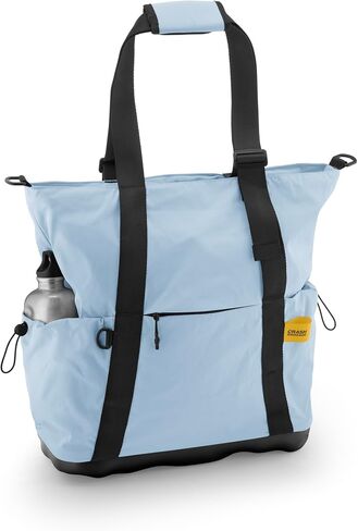 CRASH BAGGAGE Hard Tote Bag – Work & Travel with Laptop Compartment, Interior Pockets, Luggage Strap, Adjustable Handles in Saudi Arabia