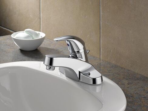 Peerless P136LF-M Classic Single Handle Bathroom Faucet, Chrome in Kuwait