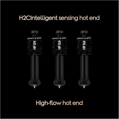 Induction Hotend High Flow Hotend Compatible with Bambu Lab H2C Fast Heating 3D Printer Parts(0.4mm 1PC) in Kuwait