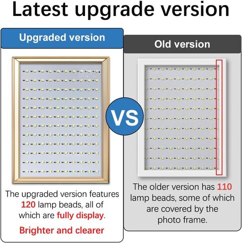 Upgrated for Bambu CMYK Lithophane LED Backlight Board Kit, 120 Lamp Beads with Adjustable Brightness for Bambu Lab A1/A1 Mini Combo/P1S/P1P/X1C/X1E AMS 3D Printer, CMYK Lithophane Light Panel in Saudi Arabia