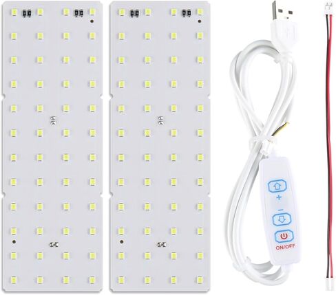 Upgrated for Bambu CMYK Lithophane LED Backlight Board Kit, 120 Lamp Beads with Adjustable Brightness for Bambu Lab A1/A1 Mini Combo/P1S/P1P/X1C/X1E AMS 3D Printer, CMYK Lithophane Light Panel in Saudi Arabia