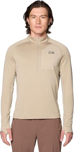 Mountain Hardwear mens Up First™ Tech Fleece Quarter Zip in Saudi Arabia