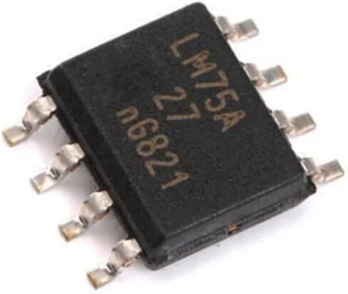 LM75AD LM75 LM75A SMD Digital Temperature Sensor SOP-8 Chipset 10Pcs in Kuwait