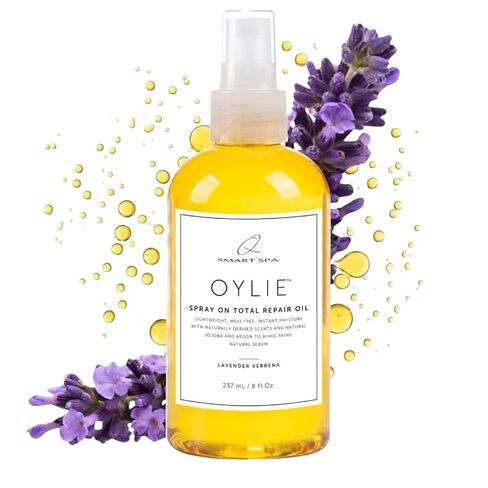 QTICA Oylie Spray On Total Repair Body Oil | Lightweight Spray Oil with Natural Jojoba & Argan Oil Instant Moisture Smooth Finish Deep Hydration Soft Supple Looking Skin 8.5oz (Grapefruit Surprise) in Saudi Arabia
