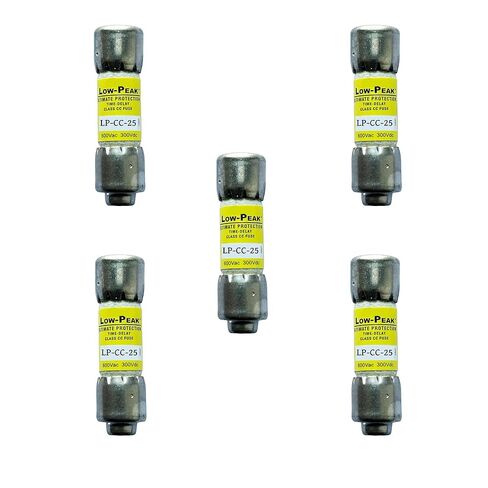 5 عبوات جديدة LP-CC-25 LP-CC-25A LP-CC 25A 600Vac صمامات تأخير الوقت، LP-CC-25A صمامات خرطوشة رفض الفئة CC الحالية in Kuwait