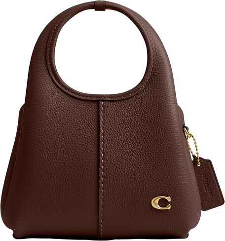 Polished Pebble Leather Lana Shoulder Bag 19 in Saudi Arabia
