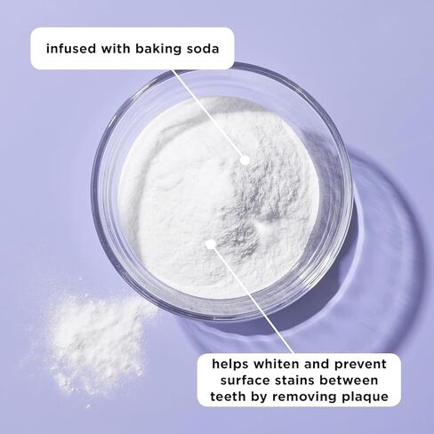 REACH POP Whitening Dental Floss – 2 Pack, Mint & Peppermint, Baking Soda Infused Vegan Wax, Teeth Whitening, Plaque Remover for Teeth, Shred Resistant, Cruelty Free, Oral Care, PFAS Free in Kuwait