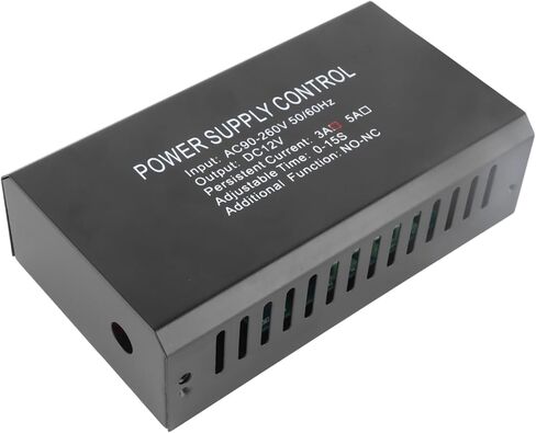 12V 3A Access Control Power Supply, 90-260V Input, 3KW Output, ABS Housing - Stable Voltage, High Efficiency, Ideal for Door Lock Security Systems in Kuwait