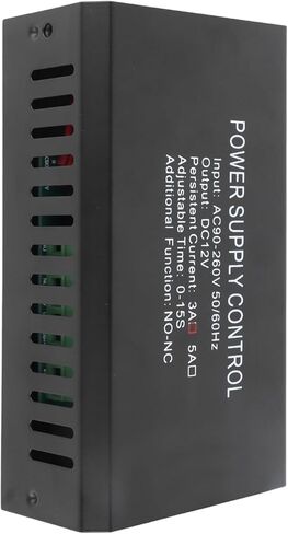 12V 3A Access Control Power Supply, 90-260V Input, 3KW Output, ABS Housing - Stable Voltage, High Efficiency, Ideal for Door Lock Security Systems in Kuwait