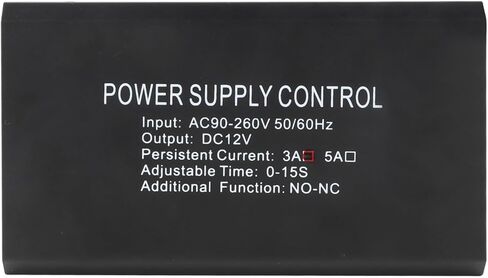 12V 3A Access Control Power Supply, 90-260V Input, 3KW Output, ABS Housing - Stable Voltage, High Efficiency, Ideal for Door Lock Security Systems in Kuwait