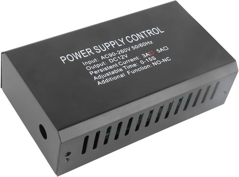 12V 3A Access Control Power Supply, 90-260V Input, 3KW Output, ABS Housing - Stable Voltage, High Efficiency, Ideal for Door Lock Security Systems in Kuwait