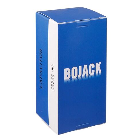 BOJACK 25+3 uF 25/3 MFD ±6% 370V/440V CBB65 مكثف تشغيل دائري مزدوج لتشغيل محرك التيار المتردد أو تشغيل المروحة أو مكيف الهواء المستقيم البارد أو الحراري in Kuwait