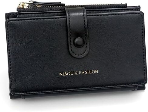 Womens Wallet Leather Clutch Wallet Credit Card Holder Ladies Travel Wallet Purse (Red) in Saudi Arabia