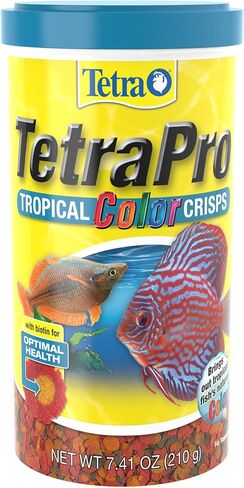 TetraPro Tropical Color Crisps Fish Food, 7.41 oz in Kuwait