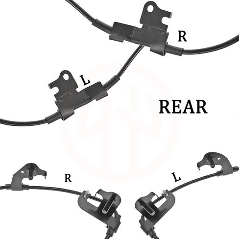 for RAV4 2006-2012 4WD RAV-4 2013 FWD New Front Rear Left Right ABS Wheel Speed Sensor 89542-42050,8954542040,89546-42040(Rear Left) in Saudi Arabia
