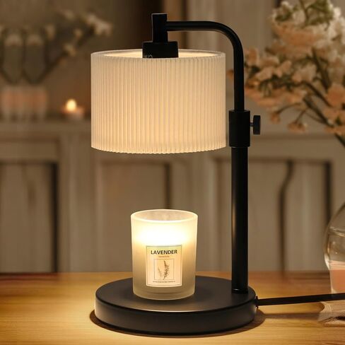 Candle Warmer Lamp with Timer, Candle Wax Warmer Adjustable Height Candle Lamp Warmer for Jar Candles, House Warming Gifts Birthday Gifts for Women in Saudi Arabia