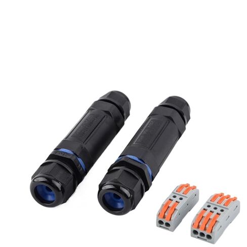 CNP25 Fast Electrical Joint Wire Quick Connector 2/3 Pin Outdoor Terminal Blocks AWG 28-11 1Pcs(CNP25-2P) in Kuwait