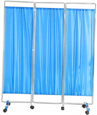 3/4/5 Pieces Folding Screen,304 Stainless 6 Feet Tall Steel Adult Room Divider,for Hospital Clinic Home(4piece) in Saudi Arabia